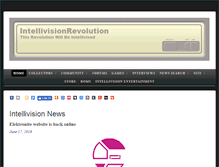 Tablet Screenshot of intellivisionrevolution.com